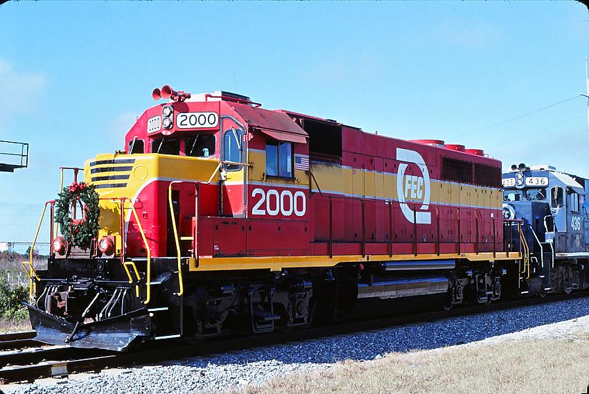 FEC Railway Christmas Train