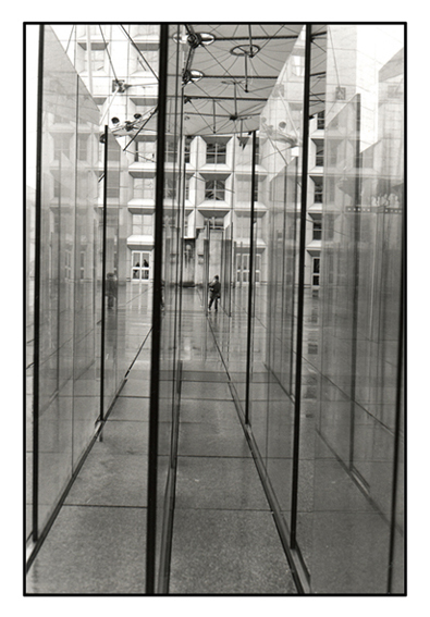 Figure and glass