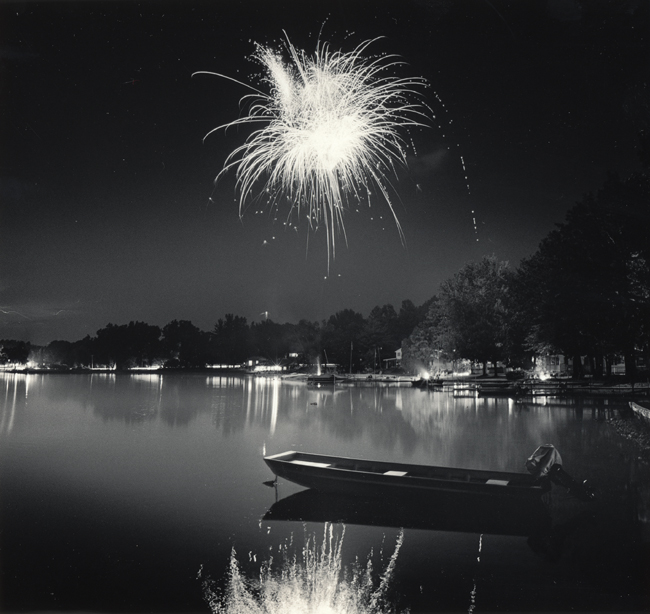 Fireworks Over Wigfield Lake