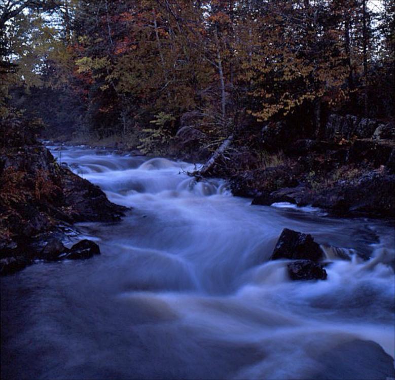 First Light At Meyers Falls