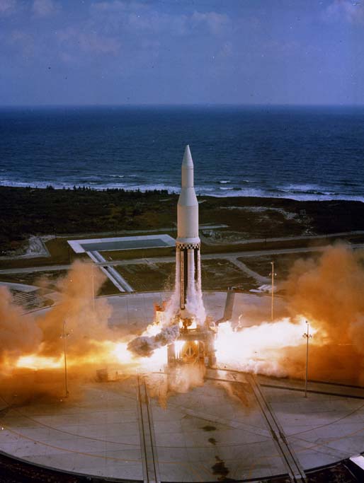First Saturn launch