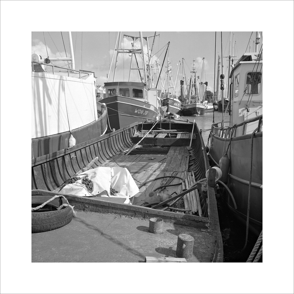 Fishing vessels at the harbour