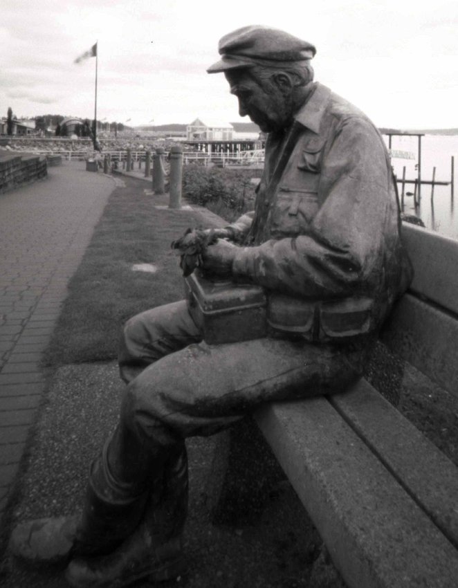 Focused Fisherman