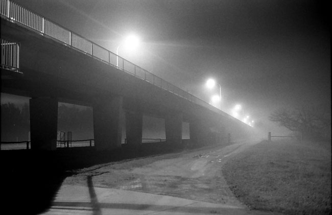 Fog, Bega bridge