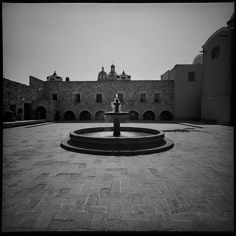 Fountain, Cloister, Franciscan Monastery, San Luis Potosi, Mexico