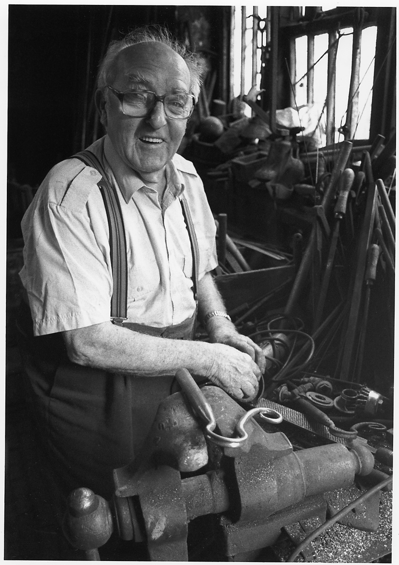 Frank Dean,  Blacksmith