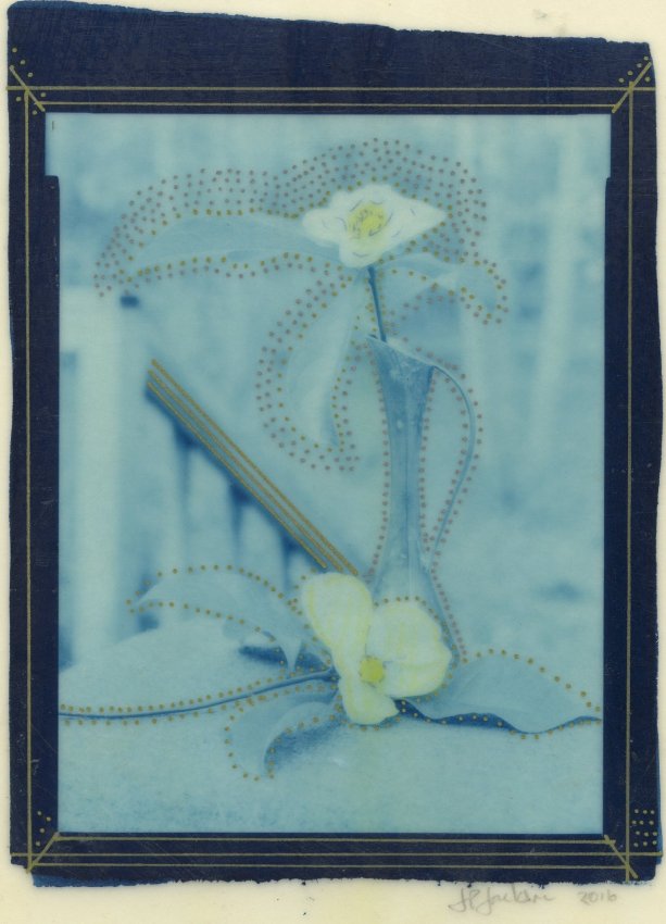Franklin Bloom,vase Encaustic
