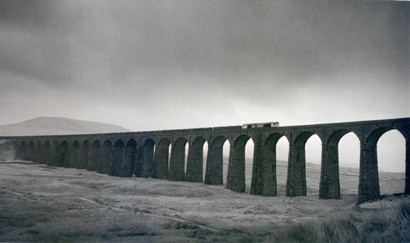 Freight train over Ribblehead