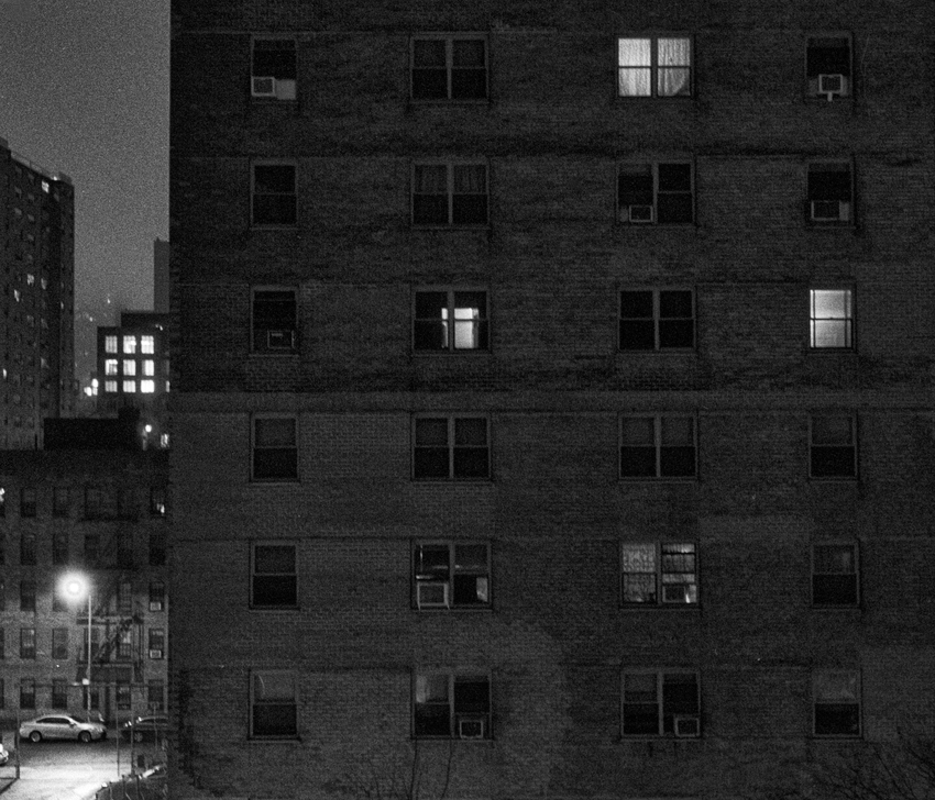 From bedroom window