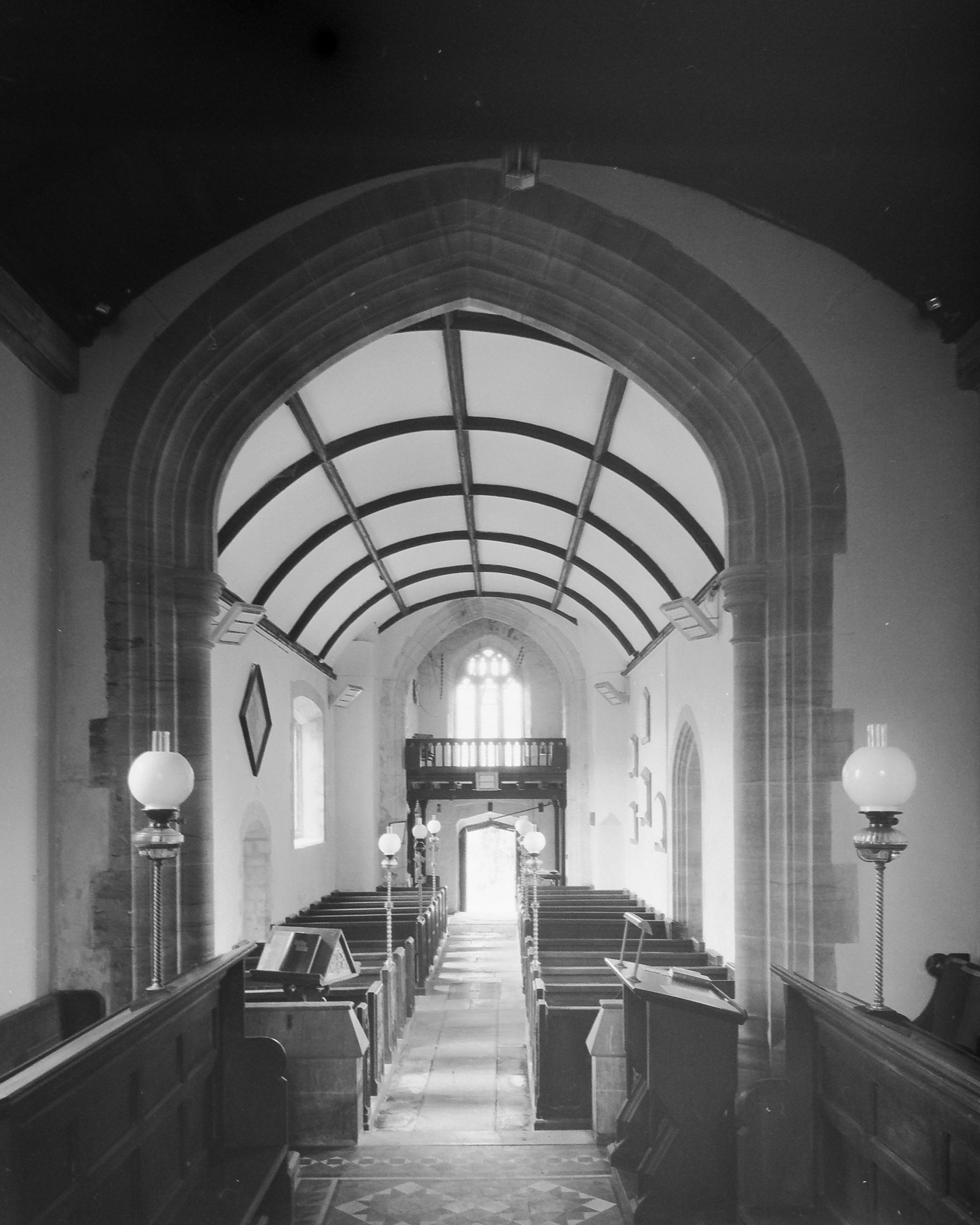 From the altar
