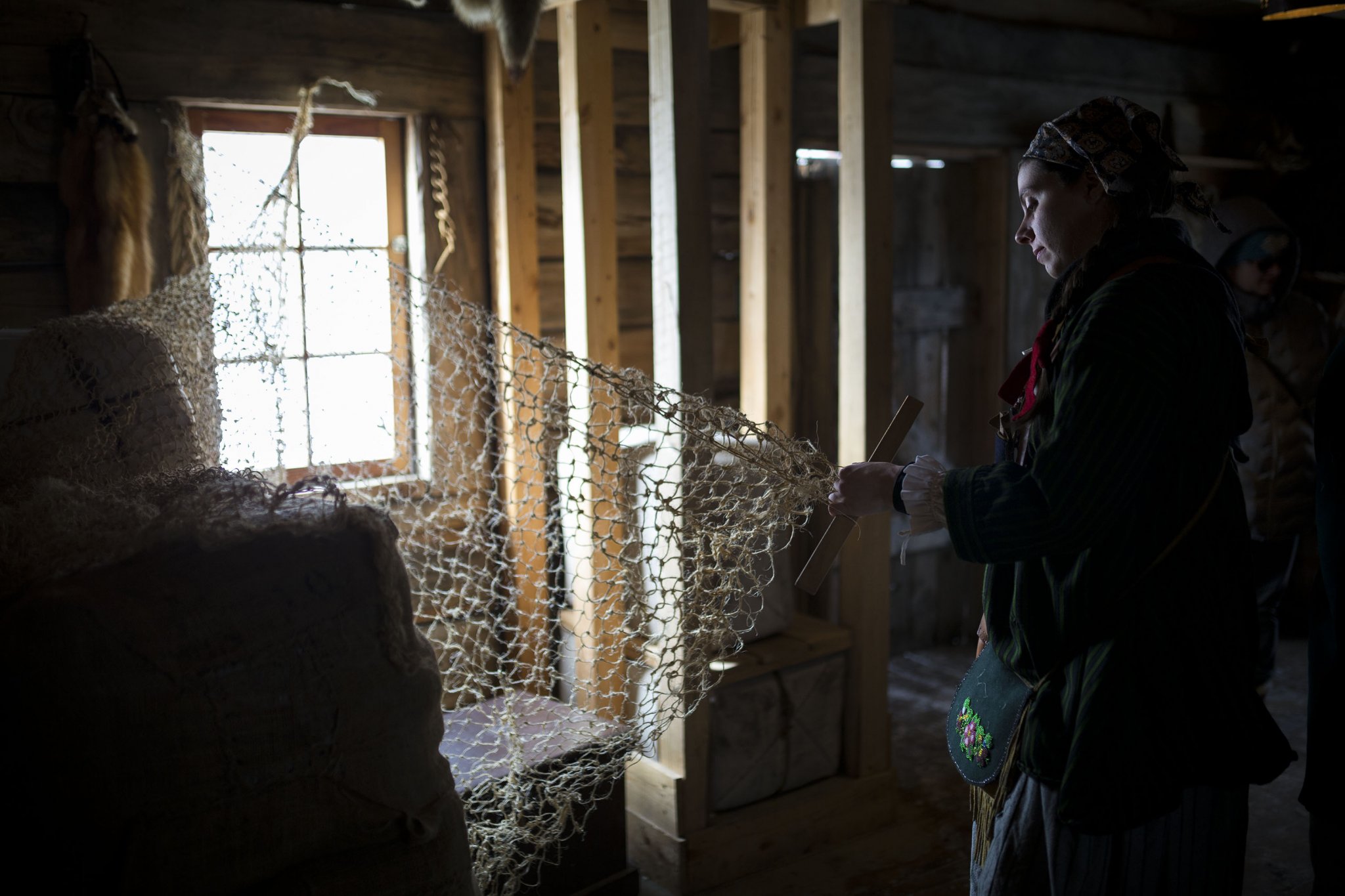 Fur trader's cabin