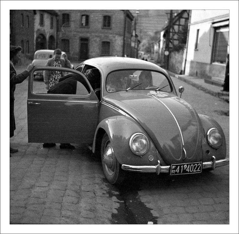 German Volkswagen / French Occupation Zone - vintage 120 rollfilm