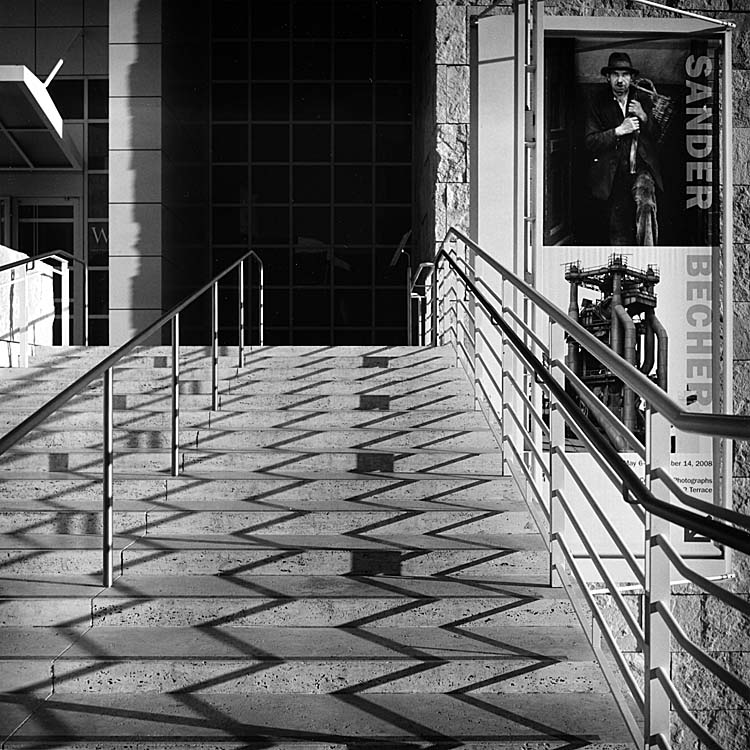 Getty Stairs and Shadows