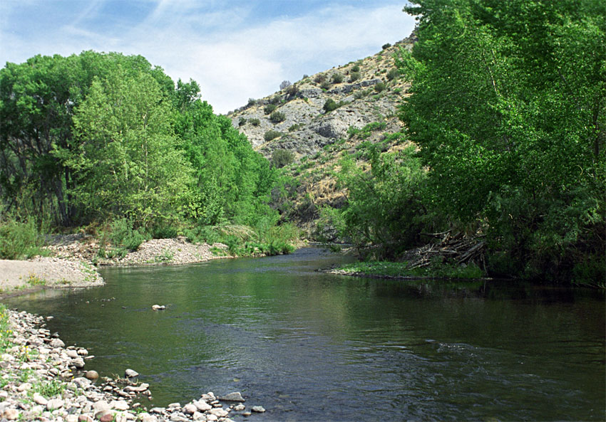 Gila River Nature Conservancy expedition, May 2014
