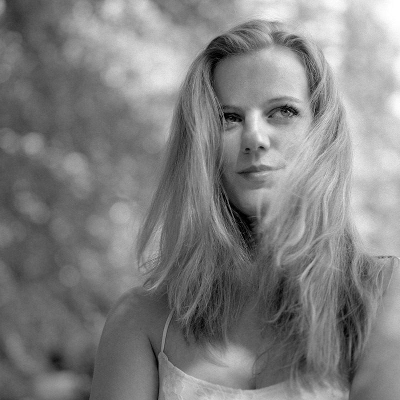 Girl in the woods