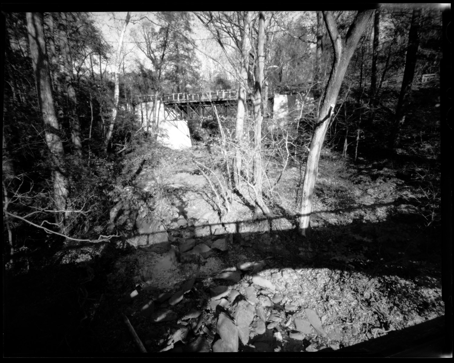 Glen Echo Bridge Pinhole 2