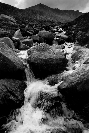 Goat Fell waterfall 35mm