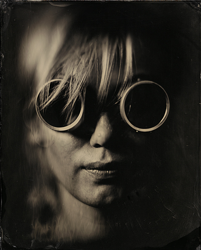 Gogglewoman [ambrotype]