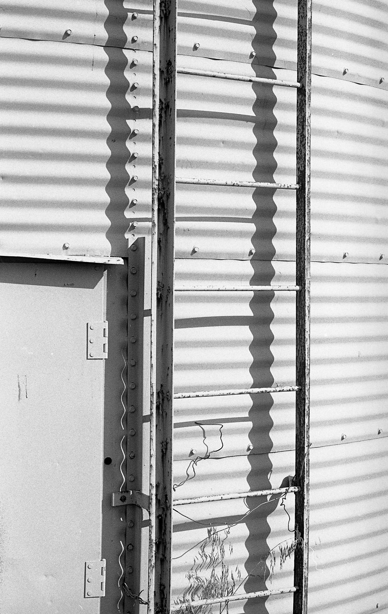 Grain Storage Shadow