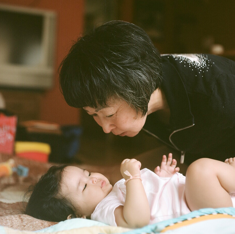Gramma Mary and Baby Panda (later known as Hurricane Alyssa)