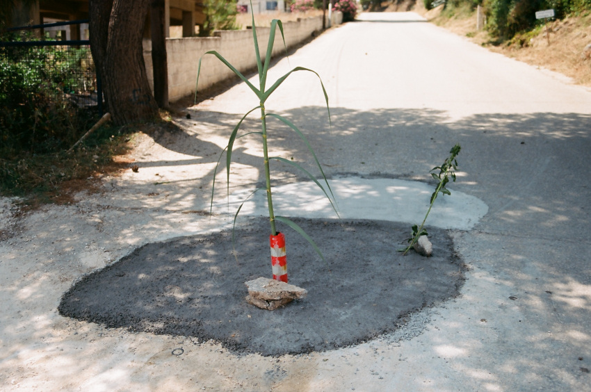 Greek Island Roadworks
