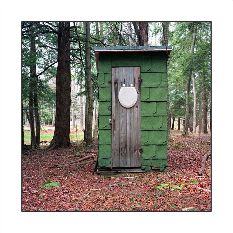 Green Outhouse