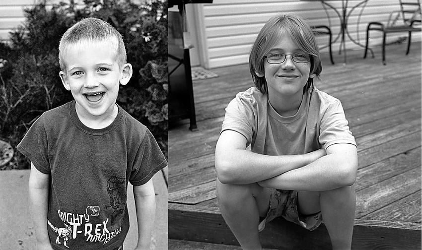 Growing up...
