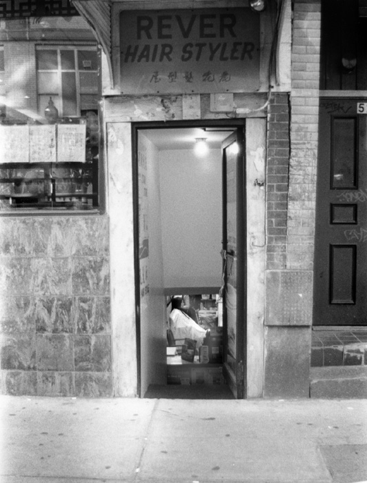 Haircut, Chinatown, Boston