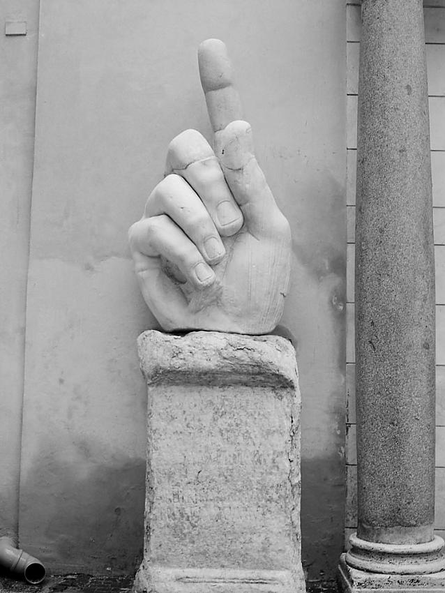 Hand, Capitoline Museum, Rome