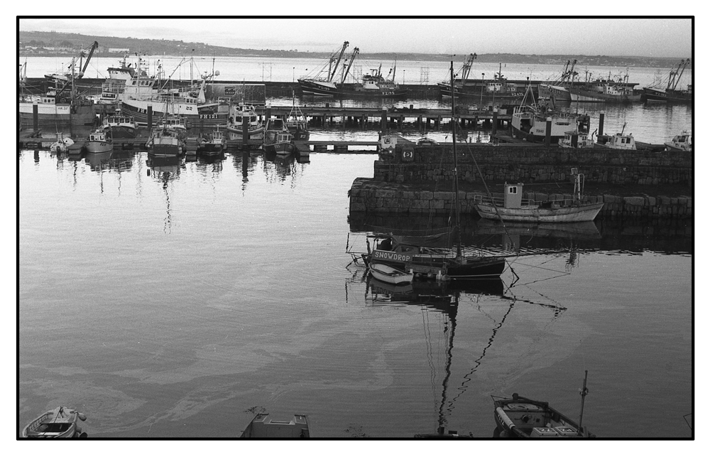 Harbour at dusk