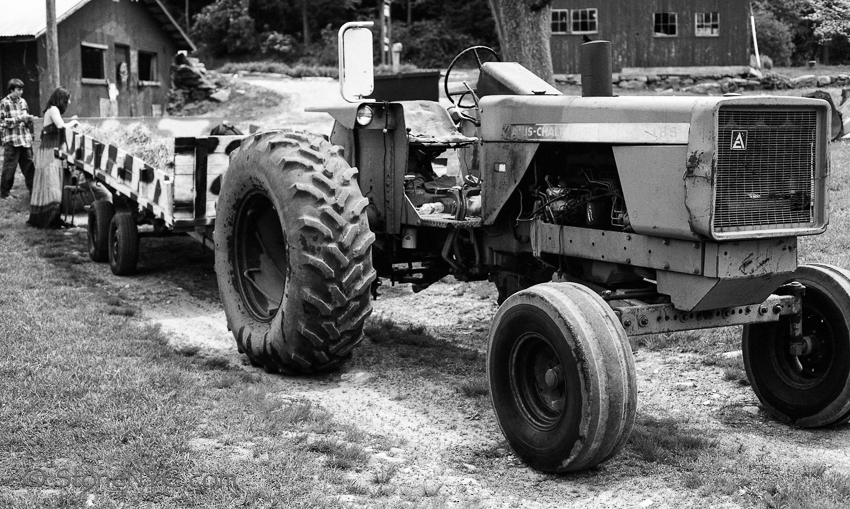Hay Ride Tractor Fun!