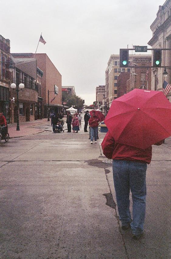 Heathcliff and Catherine in the Rain