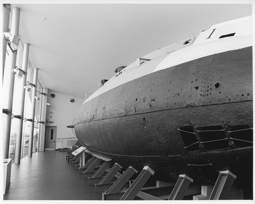 HMS Holland 1 Submarine (1901) #1 (looking aft)
