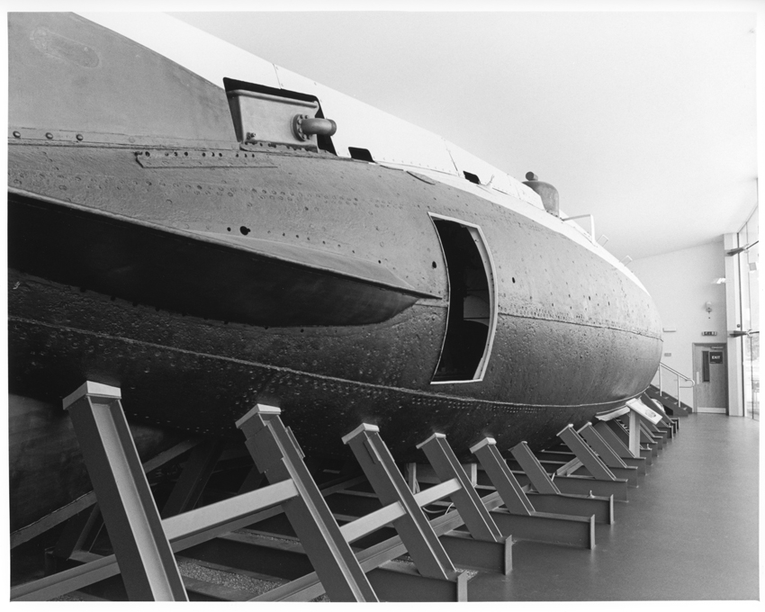 HMS Holland 1 Submarine (1901) #2 (looking forward)