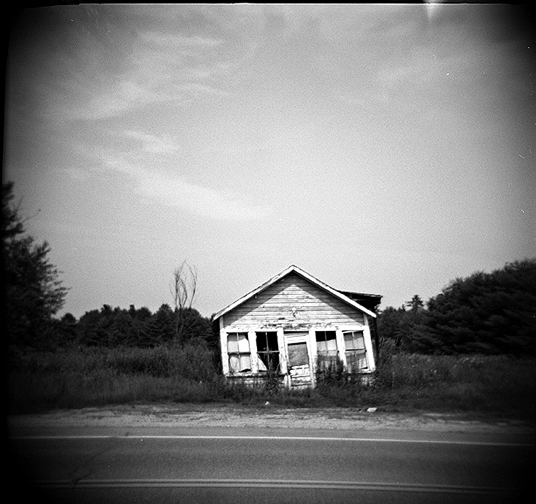 Holga-Old Shack