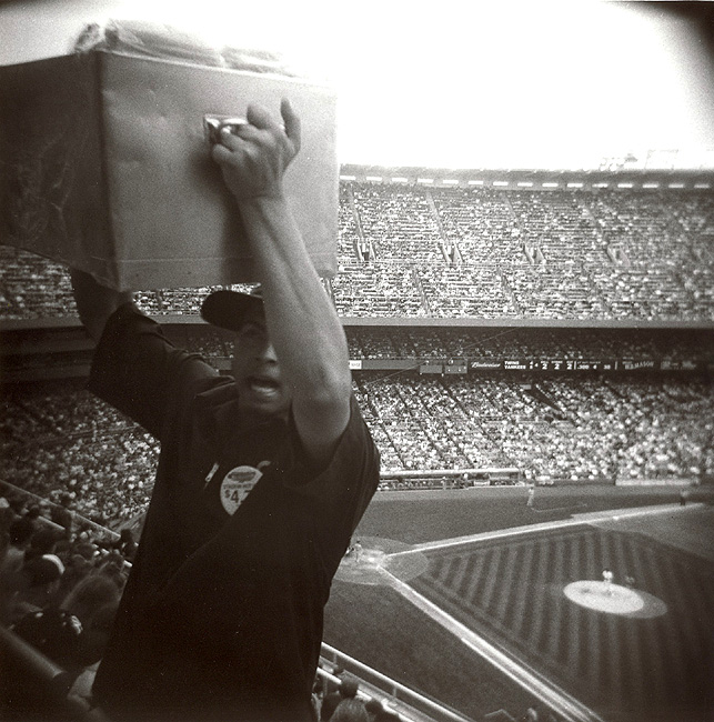 Hotdog Vendor; Yankee Stadium