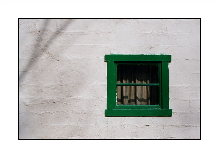 Hunting camp window