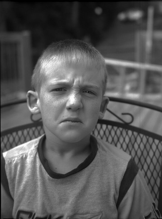 I don't wanna smile...