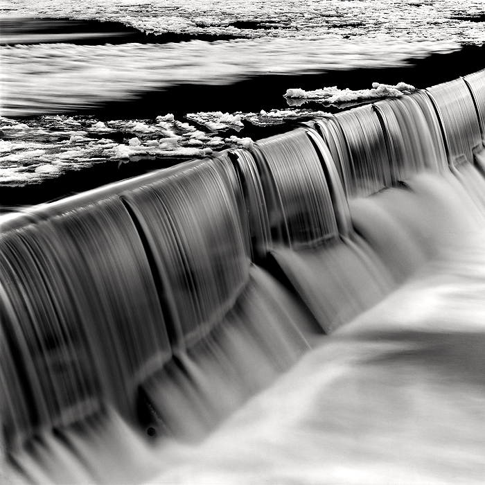 Ice on the French Broad
