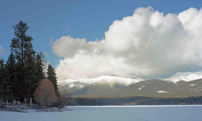Icy Day, Eureka Montana