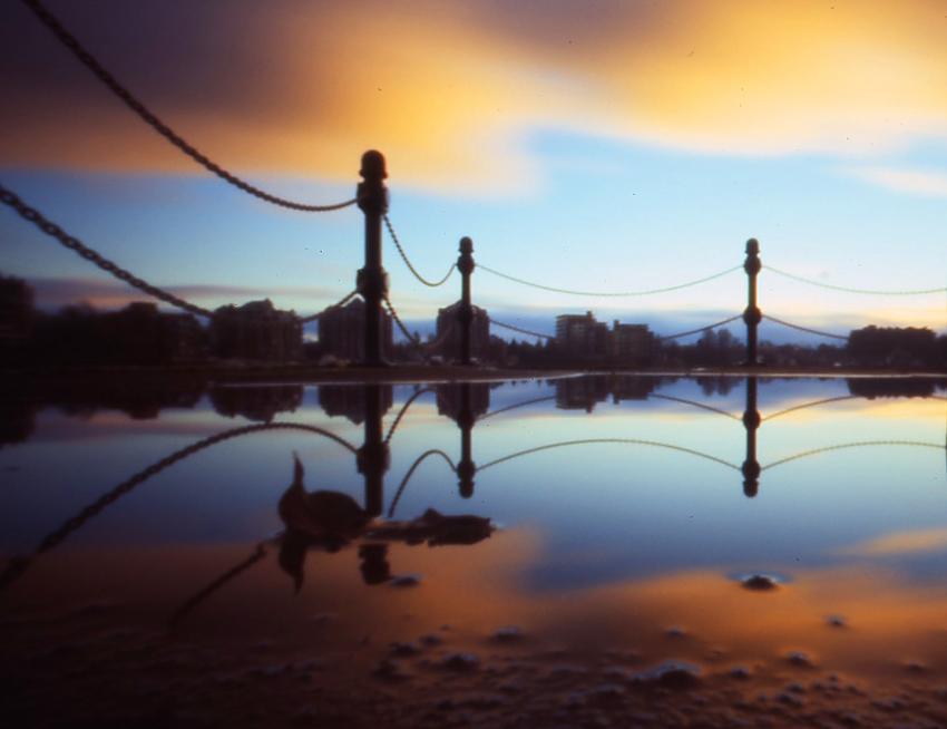 Images from medium format pinhole cam