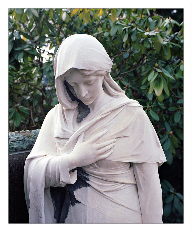 In silent mourning