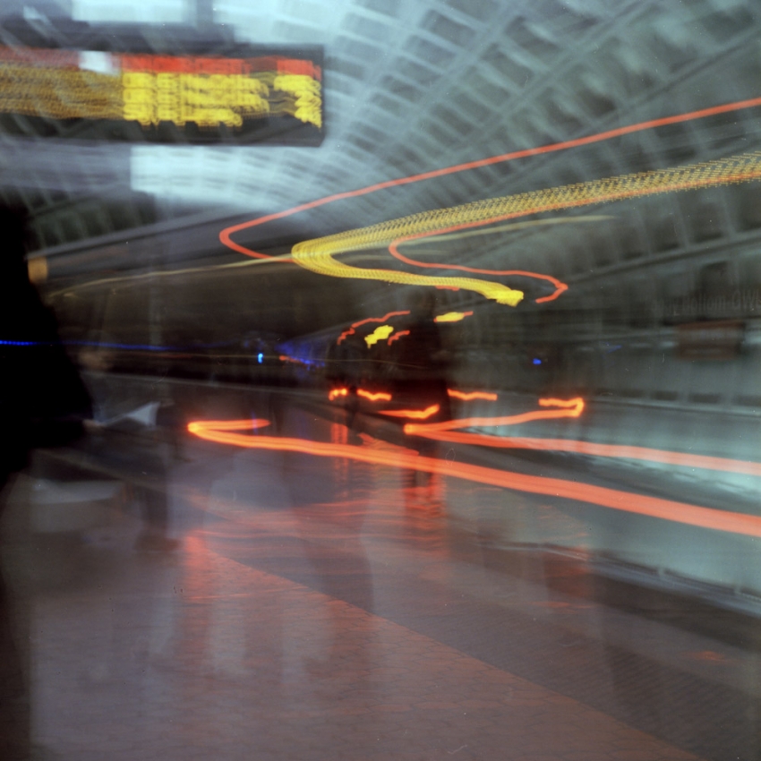 Incoming Train, Foggy Bottom