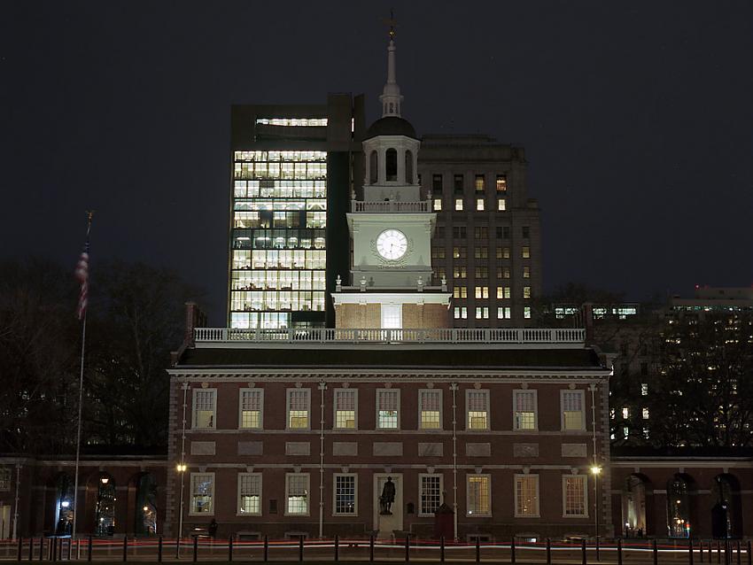 Independence Hall, New Years Eve 2012