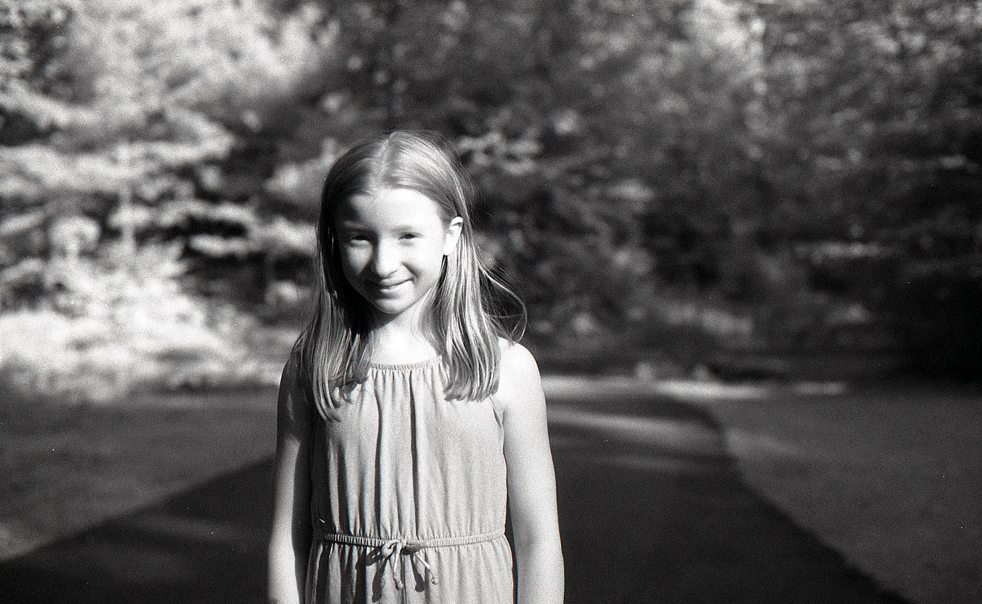 Infrared portrait victim
