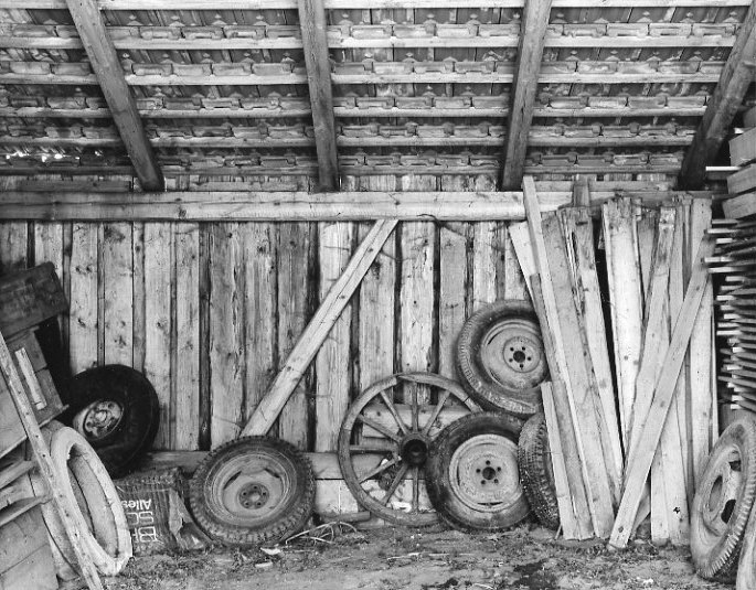 Inside An Old Barn