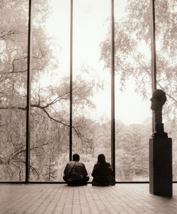 Inside - looking out