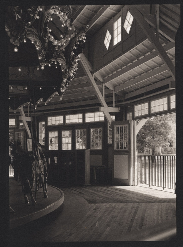 Inside the Dentzel Carousel, Glen Echo