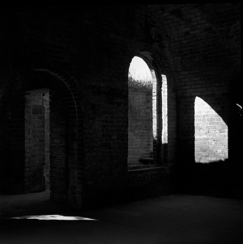 Inside the northeast bastion