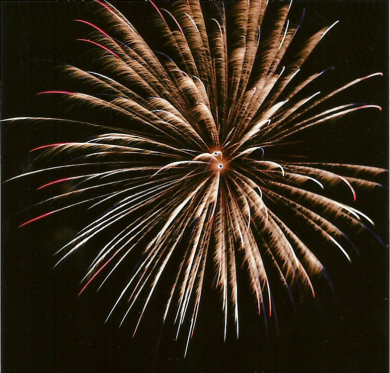 Instant Film Fireworks